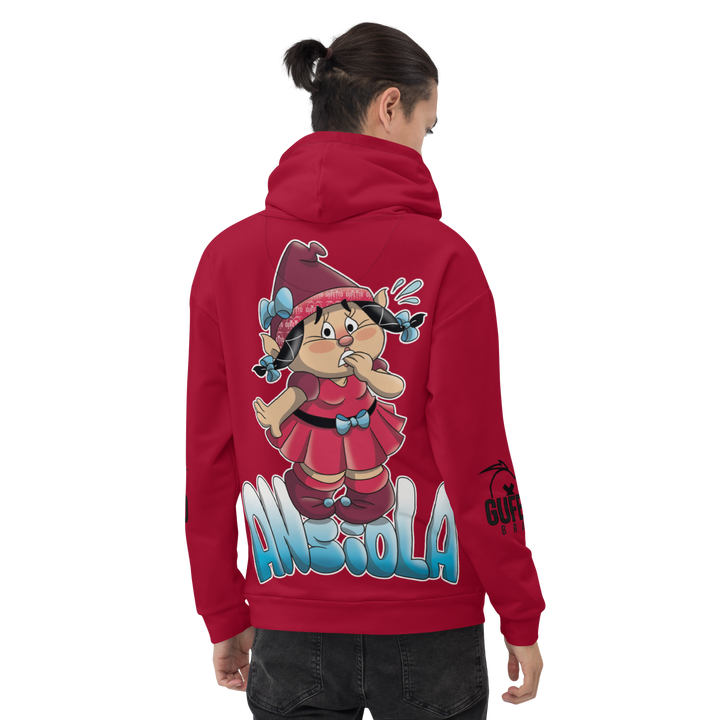 Felpa con cappuccio Uomo/Donna ANSIOLA - Gufetto Brand 
