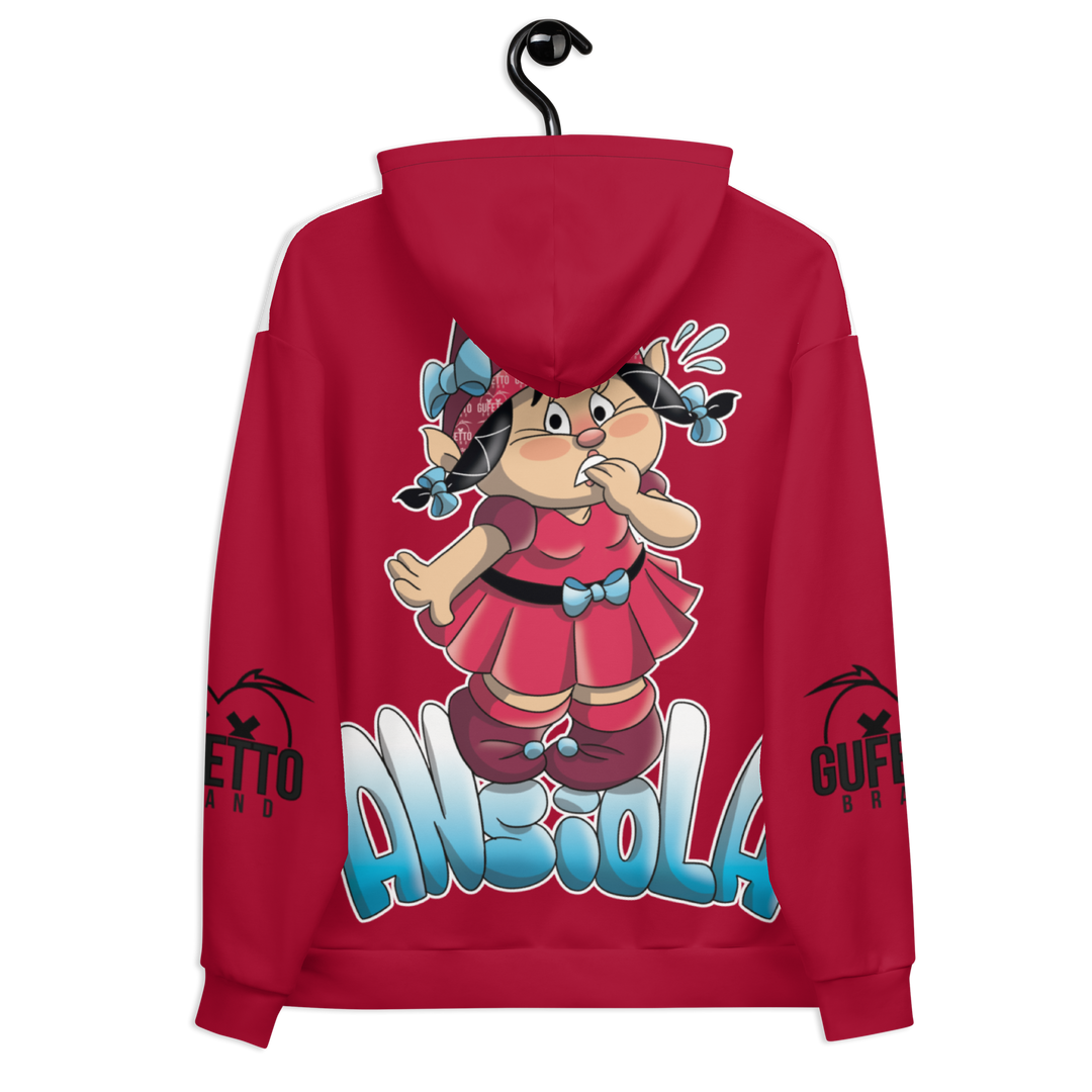 Felpa con cappuccio Uomo/Donna ANSIOLA - Gufetto Brand 