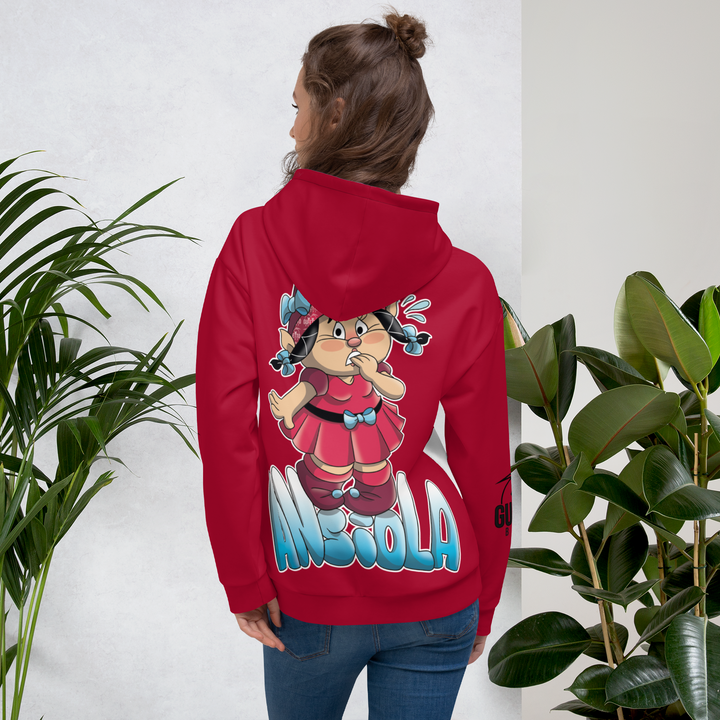 Felpa con cappuccio Uomo/Donna ANSIOLA - Gufetto Brand 