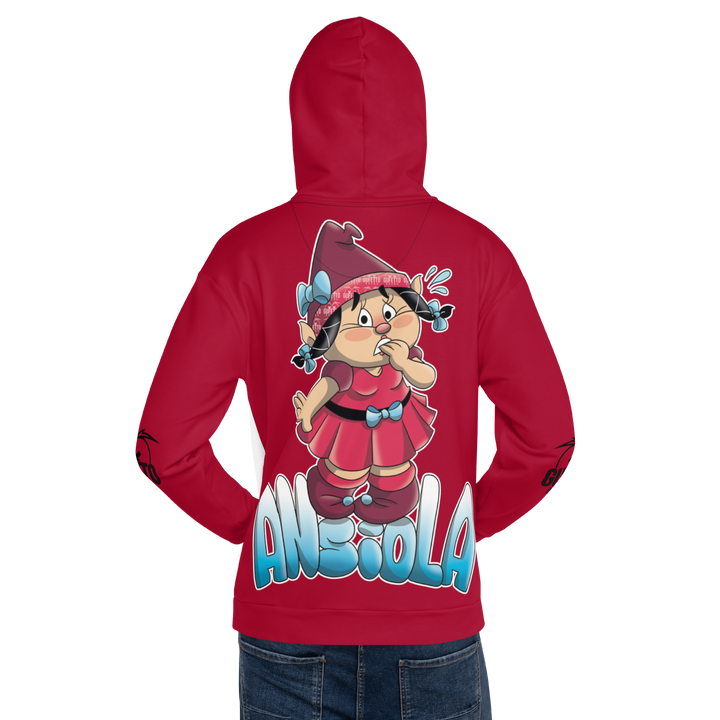 Felpa con cappuccio Uomo/Donna ANSIOLA - Gufetto Brand 