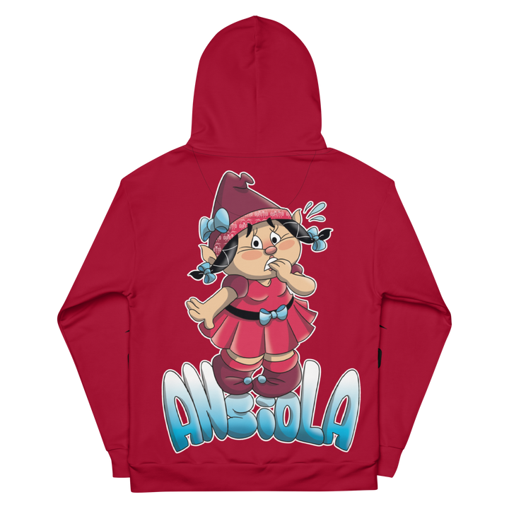 Felpa con cappuccio Uomo/Donna ANSIOLA - Gufetto Brand 