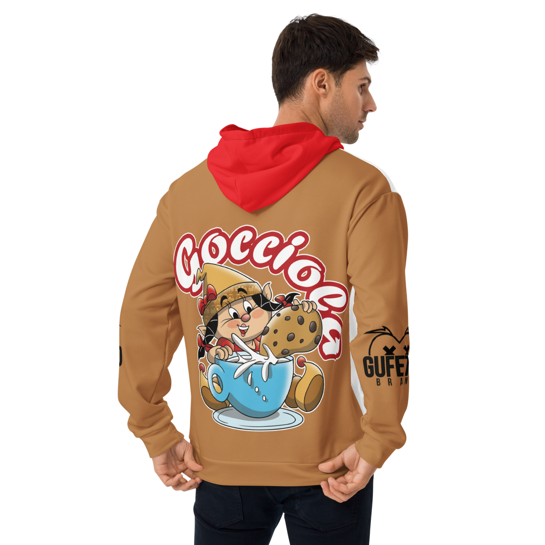 Felpa con cappuccio Uomo/Donna GOCCIOLA - Gufetto Brand 