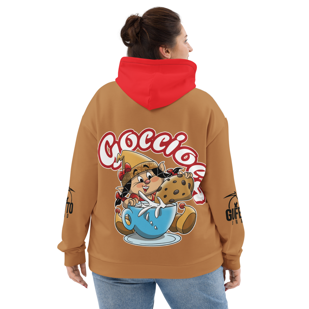 Felpa con cappuccio Uomo/Donna GOCCIOLA - Gufetto Brand 