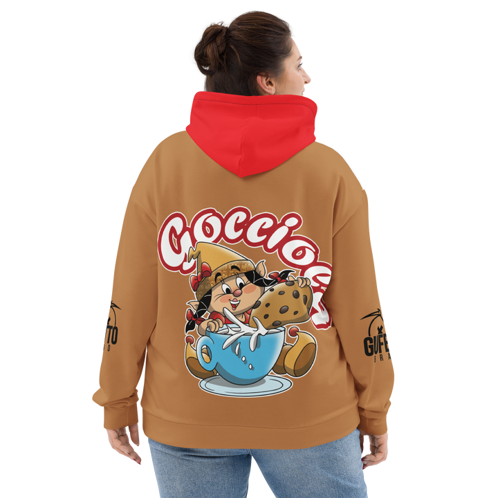 Felpa con cappuccio Uomo/Donna GOCCIOLA - Gufetto Brand 