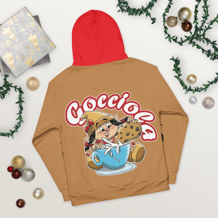 Felpa con cappuccio Uomo/Donna GOCCIOLA - Gufetto Brand 