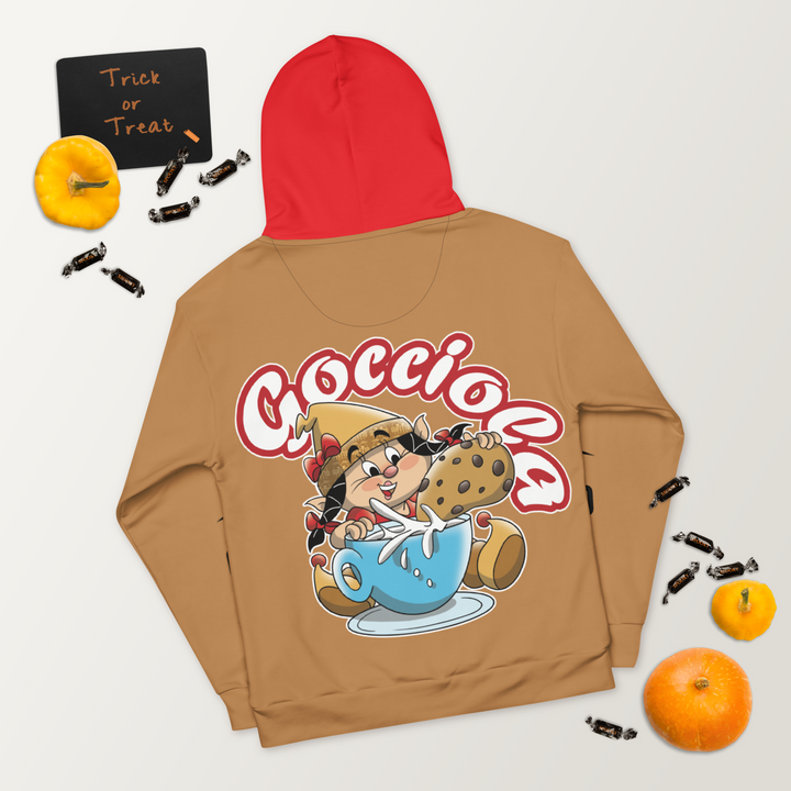 Felpa con cappuccio Uomo/Donna GOCCIOLA - Gufetto Brand 