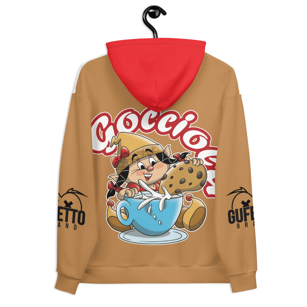 Felpa con cappuccio Uomo/Donna GOCCIOLA - Gufetto Brand 