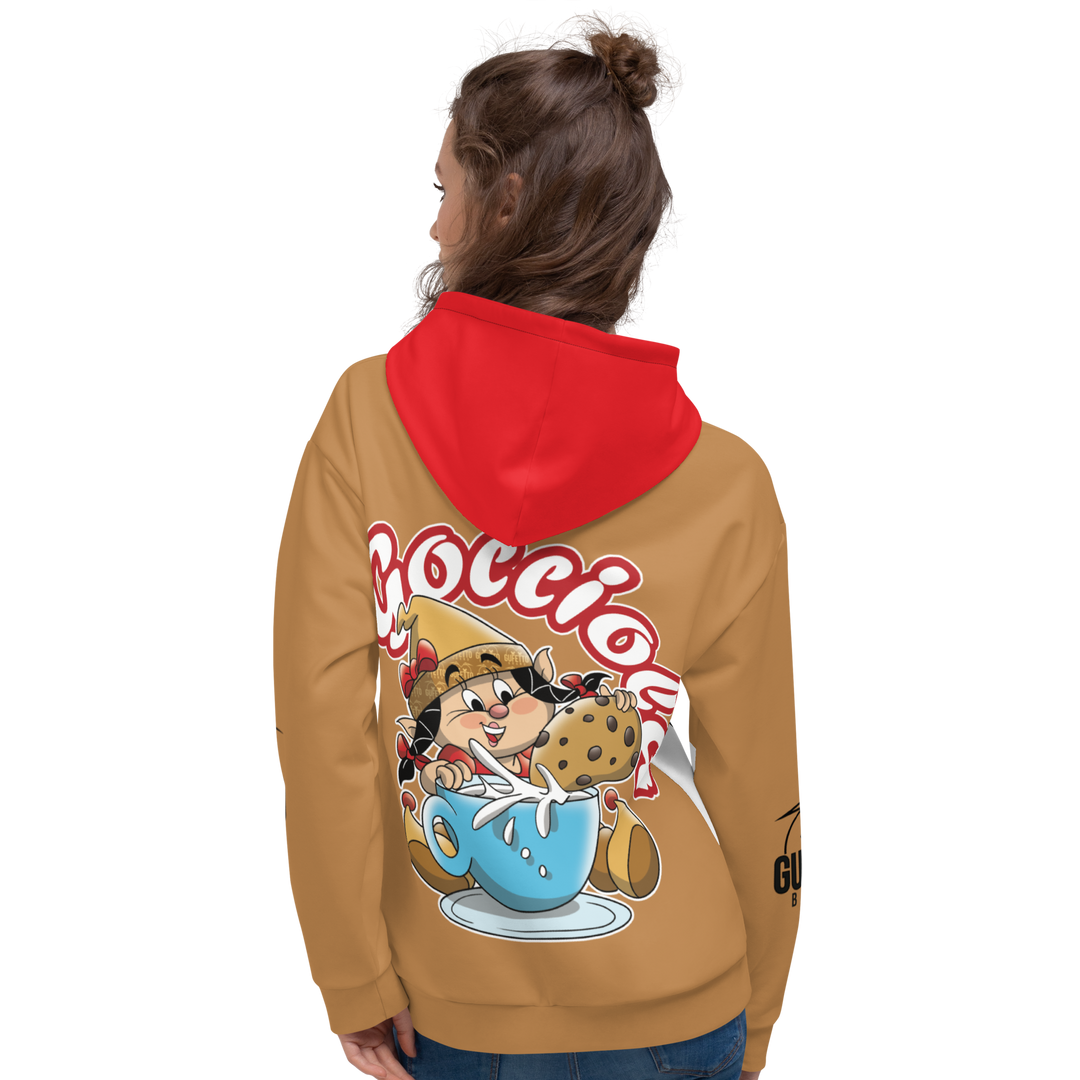 Felpa con cappuccio Uomo/Donna GOCCIOLA - Gufetto Brand 