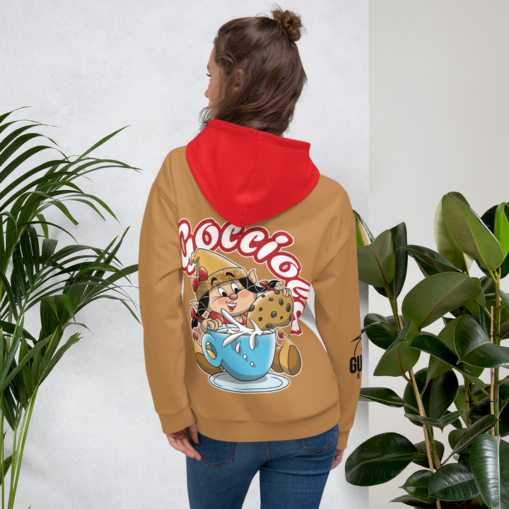 Felpa con cappuccio Uomo/Donna GOCCIOLA - Gufetto Brand 