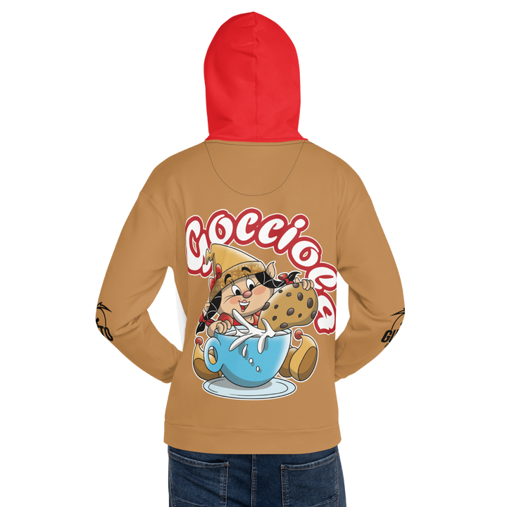 Felpa con cappuccio Uomo/Donna GOCCIOLA - Gufetto Brand 