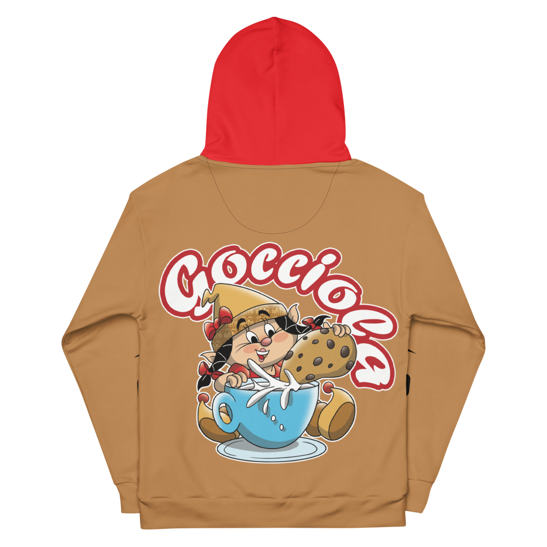 Felpa con cappuccio Uomo/Donna GOCCIOLA - Gufetto Brand 