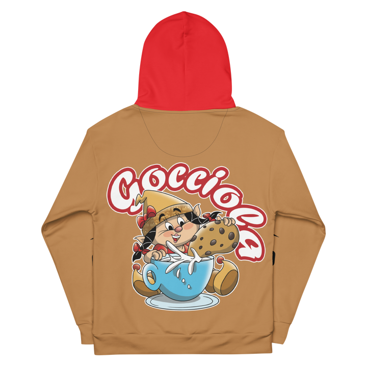 Felpa con cappuccio Uomo/Donna GOCCIOLA - Gufetto Brand 