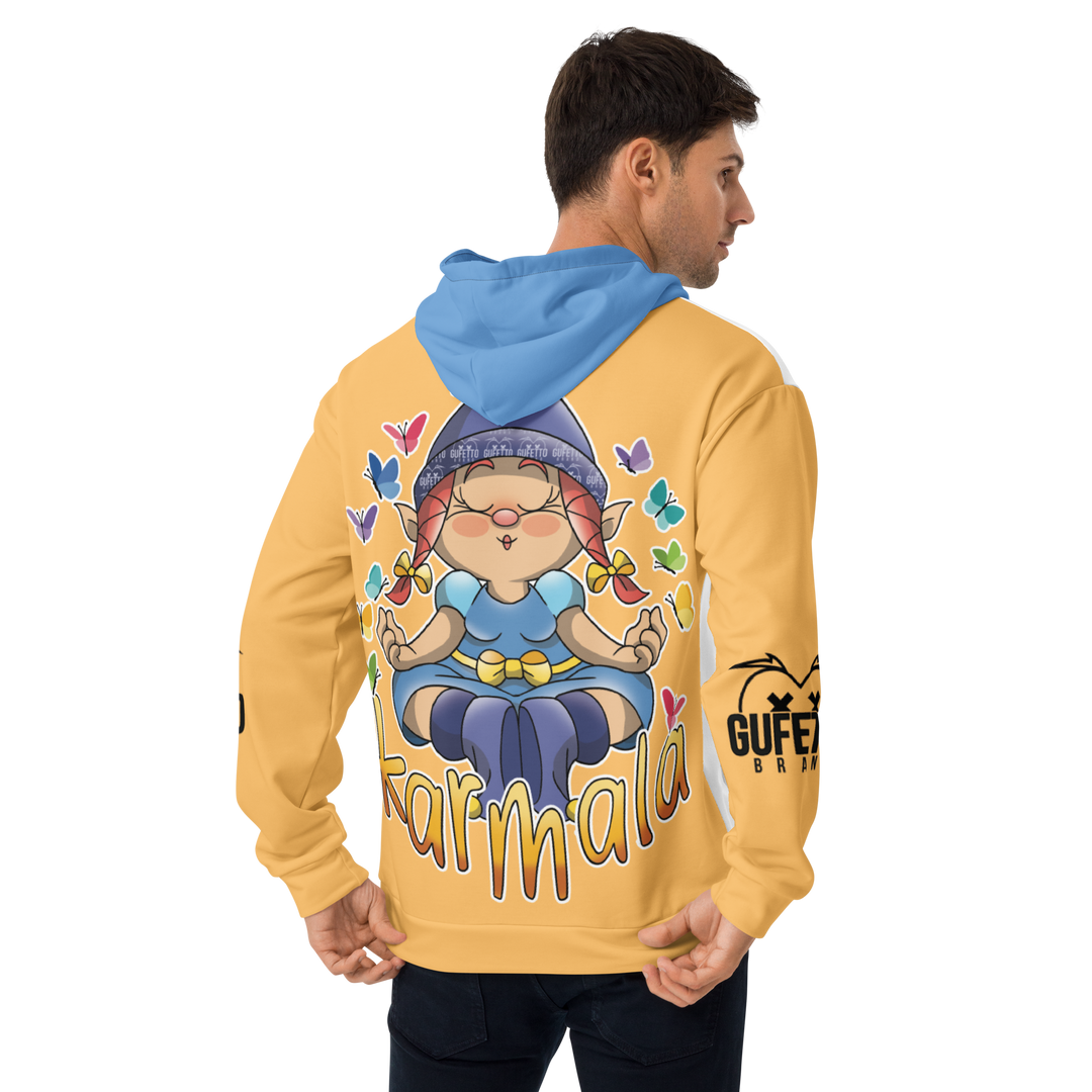 Felpa con cappuccio Uomo/Donna KARMALA - Gufetto Brand 