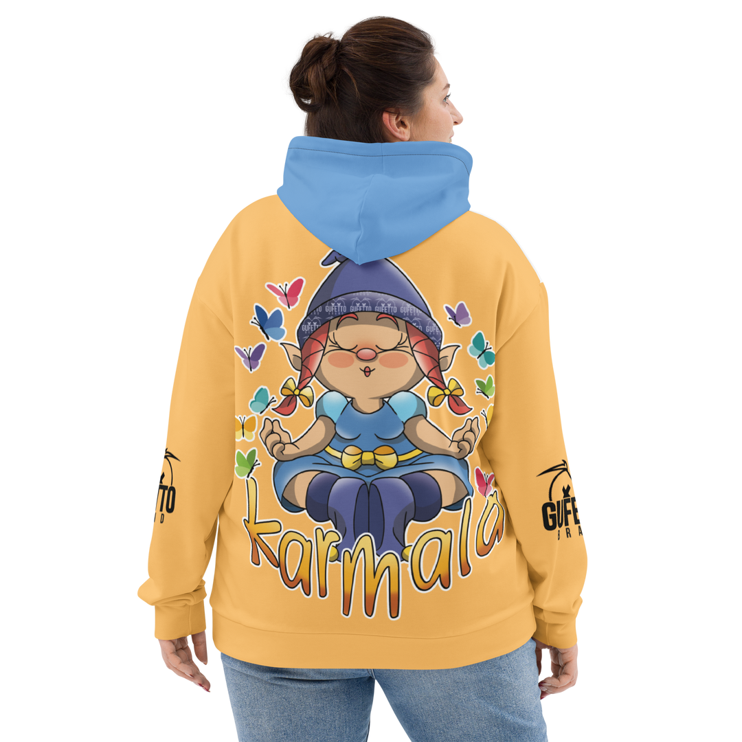 Felpa con cappuccio Uomo/Donna KARMALA - Gufetto Brand 