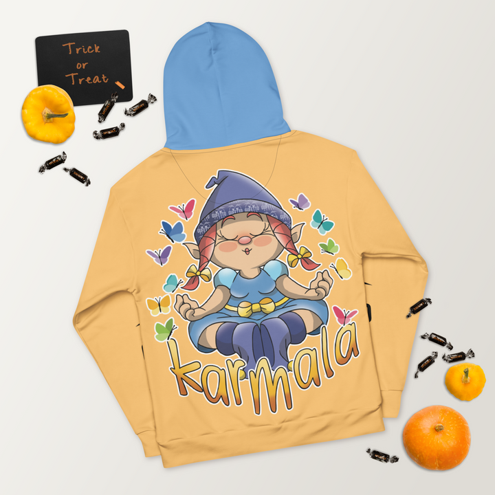 Felpa con cappuccio Uomo/Donna KARMALA - Gufetto Brand 