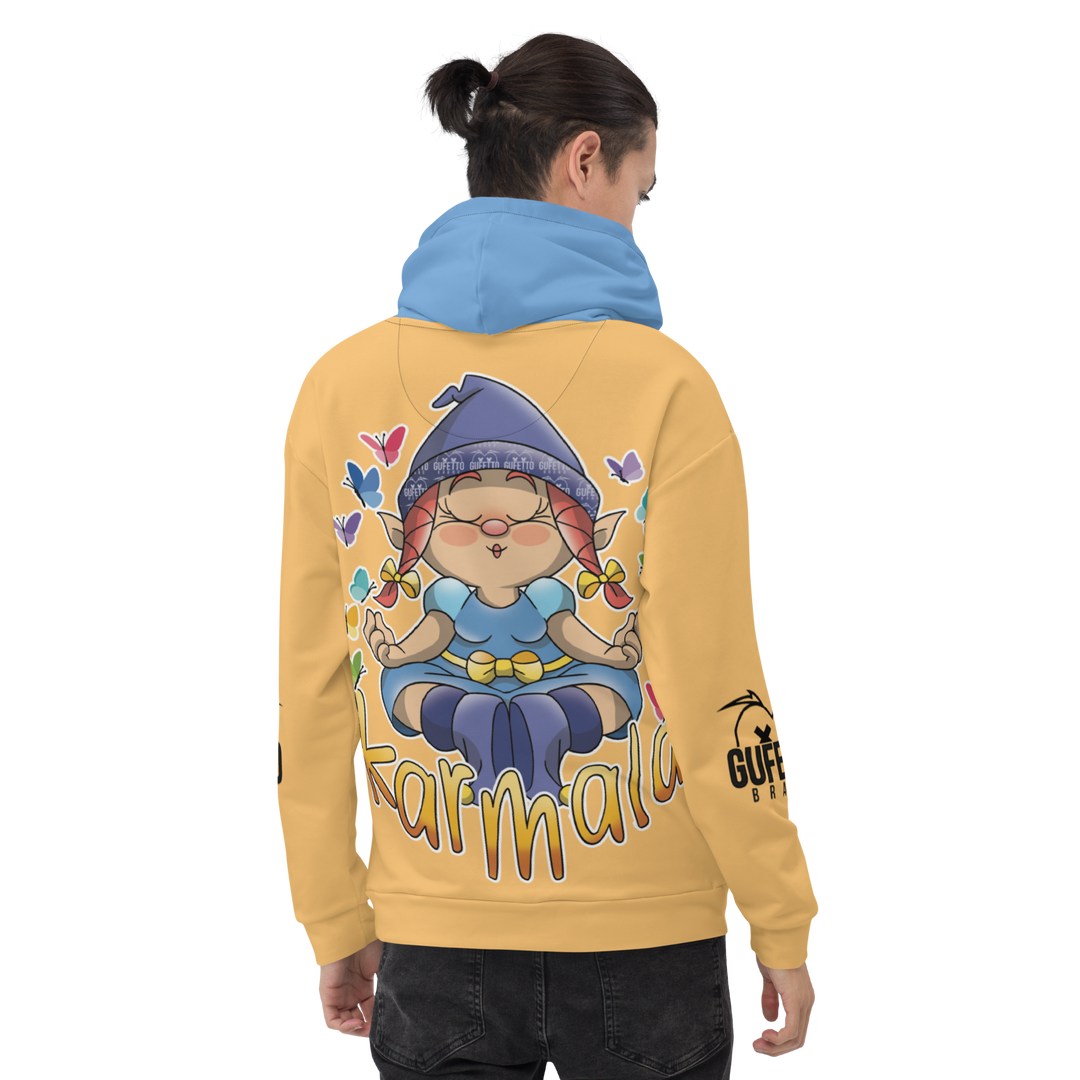 Felpa con cappuccio Uomo/Donna KARMALA - Gufetto Brand 