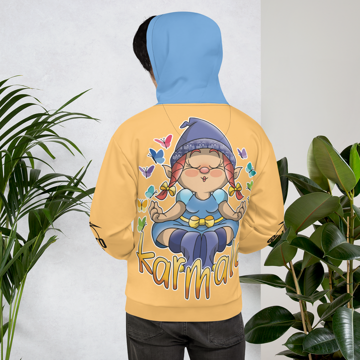 Felpa con cappuccio Uomo/Donna KARMALA - Gufetto Brand 