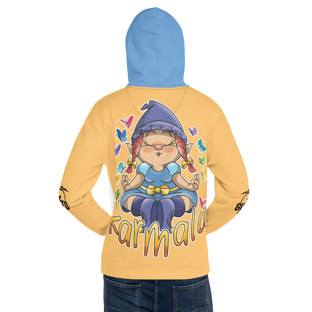 Felpa con cappuccio Uomo/Donna KARMALA - Gufetto Brand 