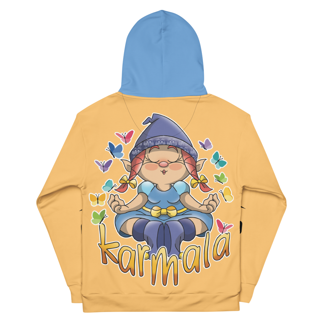 Felpa con cappuccio Uomo/Donna KARMALA - Gufetto Brand 