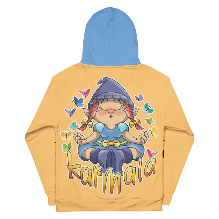 Felpa con cappuccio Uomo/Donna KARMALA - Gufetto Brand 