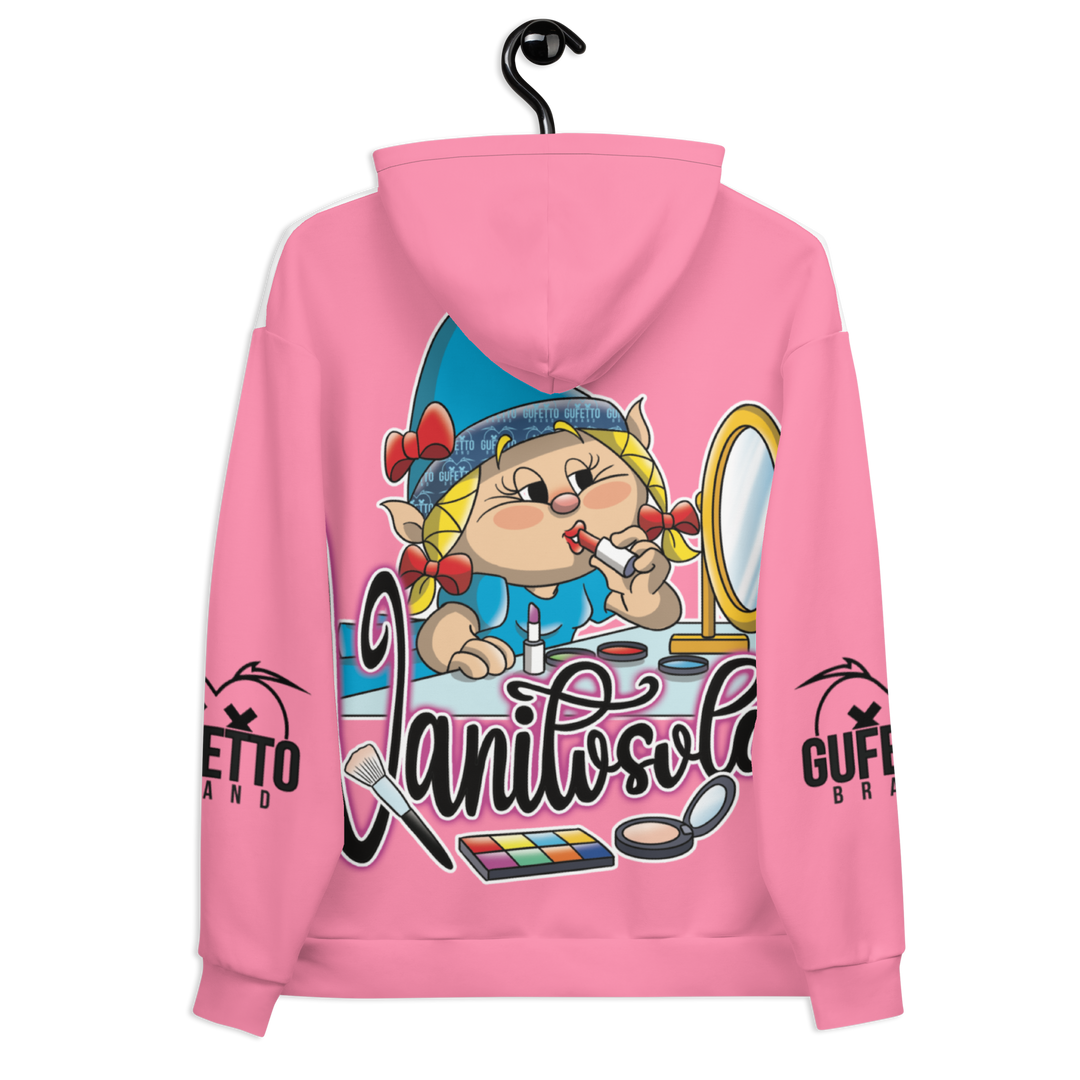 Felpa con cappuccio Uomo/Donna VANITOSOLA - Gufetto Brand 