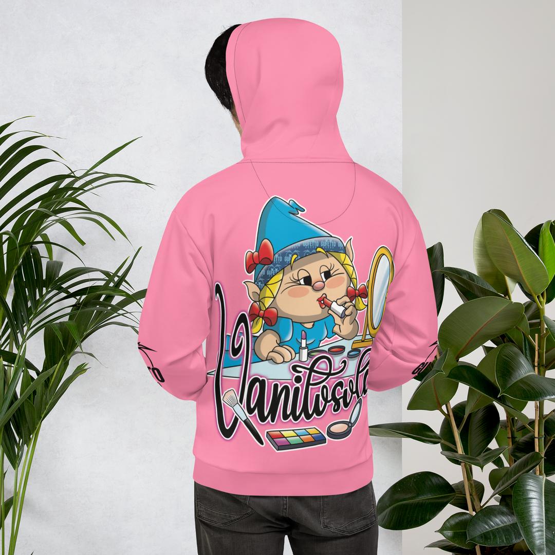 Felpa con cappuccio Uomo/Donna VANITOSOLA - Gufetto Brand 