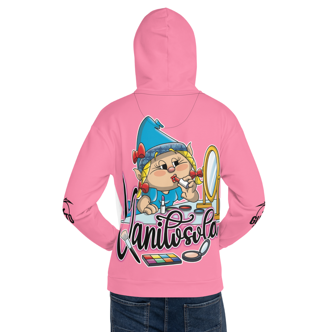 Felpa con cappuccio Uomo/Donna VANITOSOLA - Gufetto Brand 