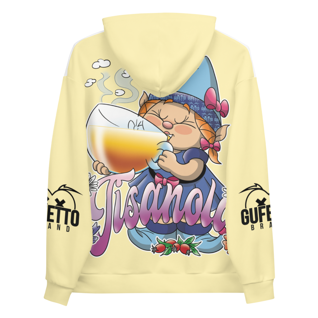 Felpa con cappuccio Uomo/Donna TISANOLA - Gufetto Brand 