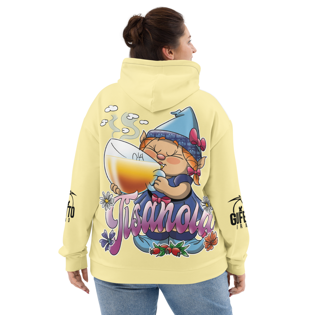 Felpa con cappuccio Uomo/Donna TISANOLA - Gufetto Brand 