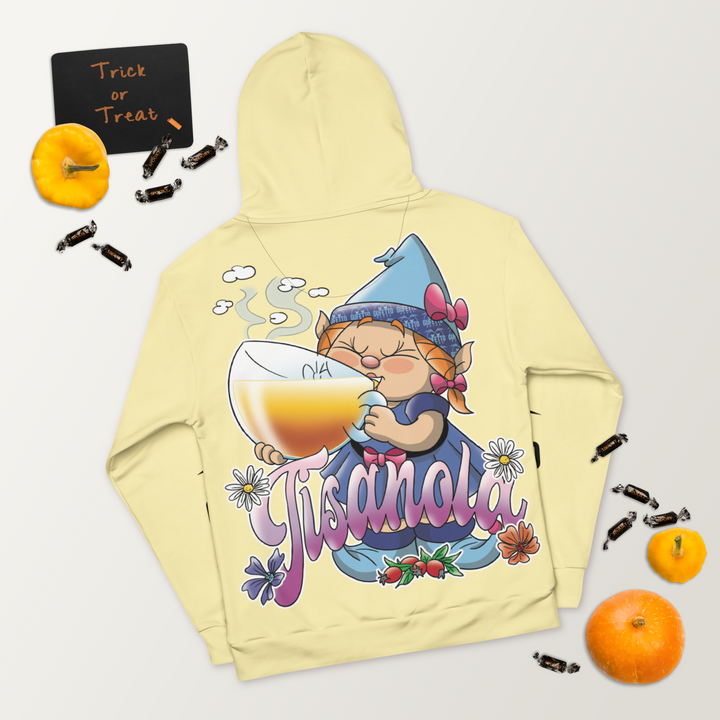 Felpa con cappuccio Uomo/Donna TISANOLA - Gufetto Brand 