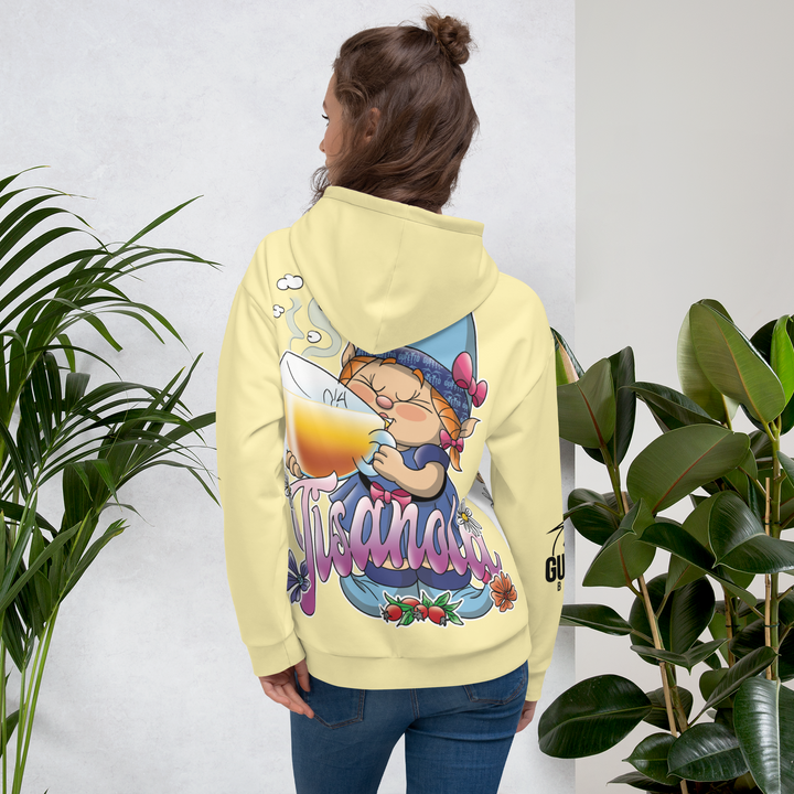 Felpa con cappuccio Uomo/Donna TISANOLA - Gufetto Brand 
