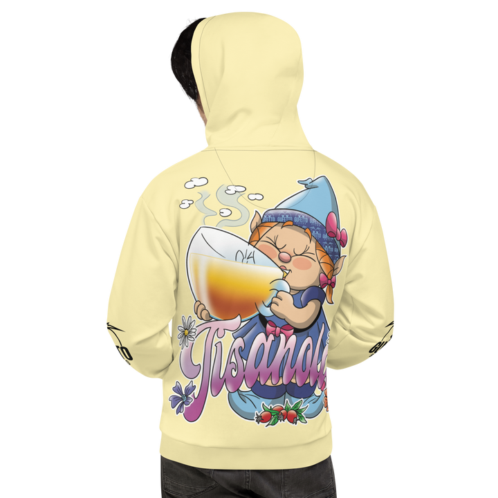 Felpa con cappuccio Uomo/Donna TISANOLA - Gufetto Brand 