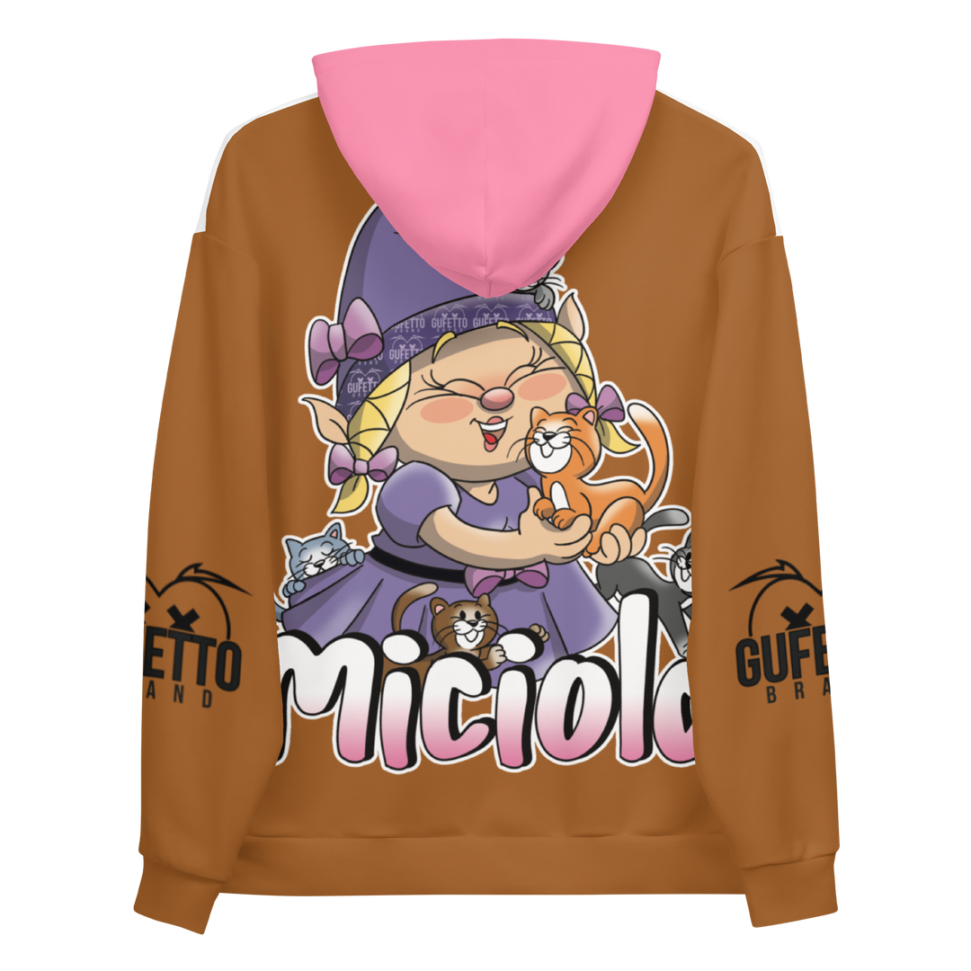 Felpa con cappuccio Uomo/Donna MICIOLA - Gufetto Brand 