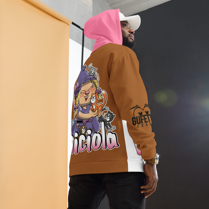 Felpa con cappuccio Uomo/Donna MICIOLA - Gufetto Brand 