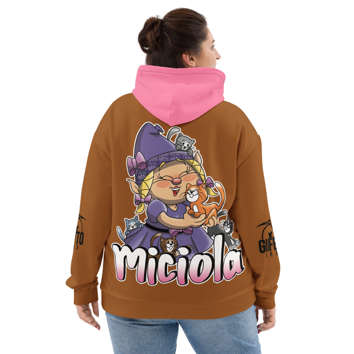 Felpa con cappuccio Uomo/Donna MICIOLA - Gufetto Brand 