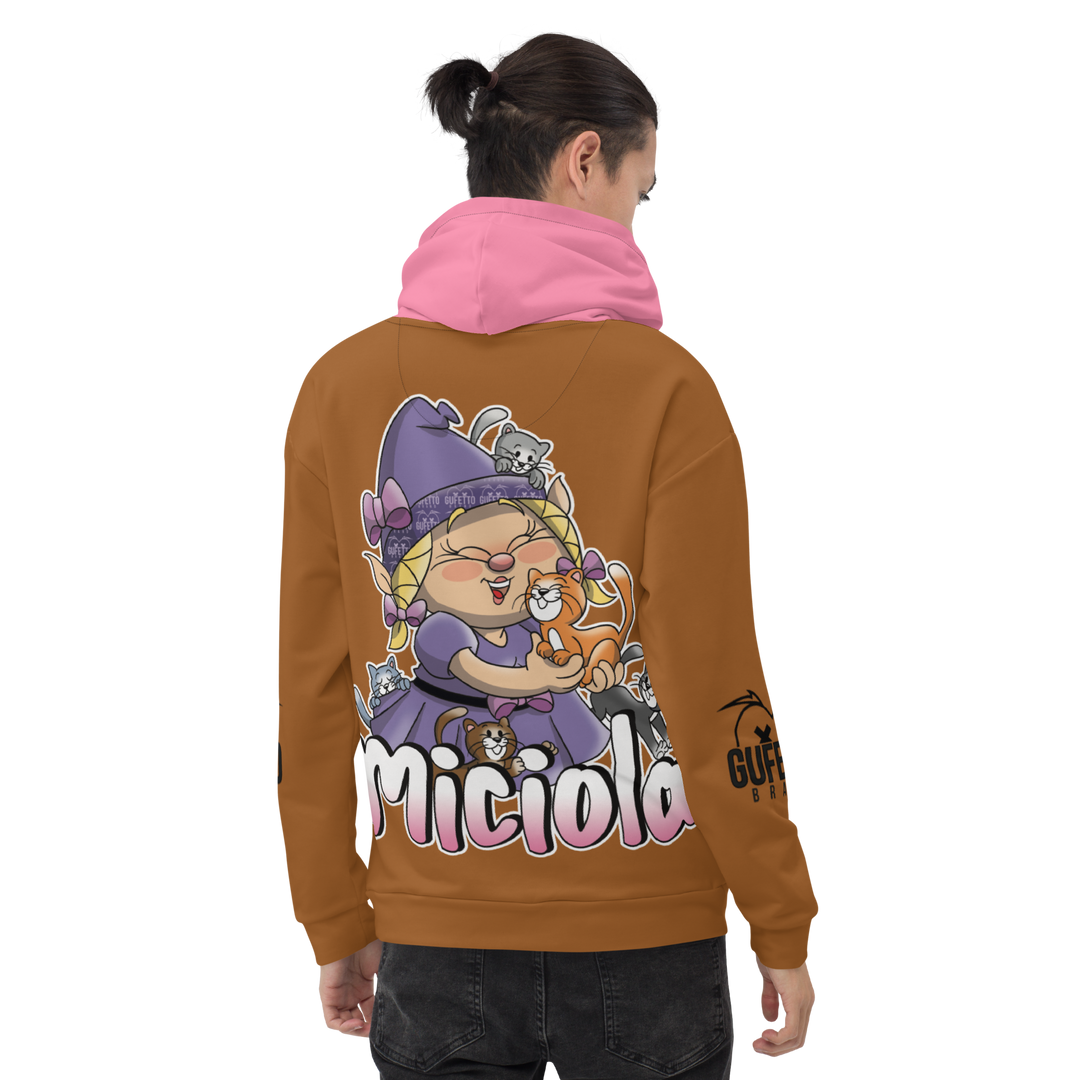 Felpa con cappuccio Uomo/Donna MICIOLA - Gufetto Brand 