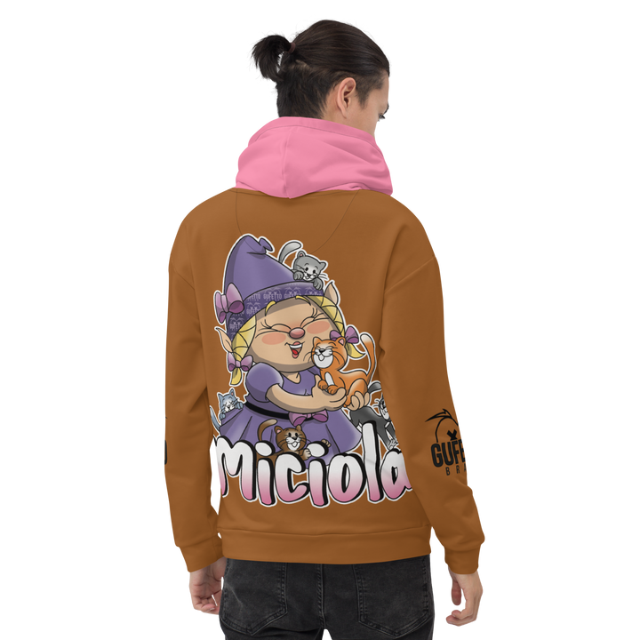 Felpa con cappuccio Uomo/Donna MICIOLA - Gufetto Brand 
