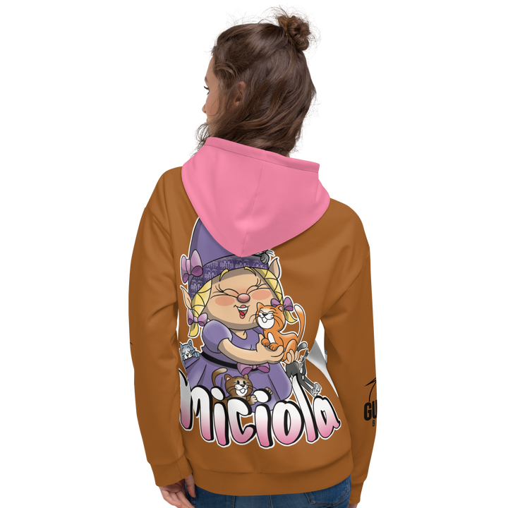 Felpa con cappuccio Uomo/Donna MICIOLA - Gufetto Brand 