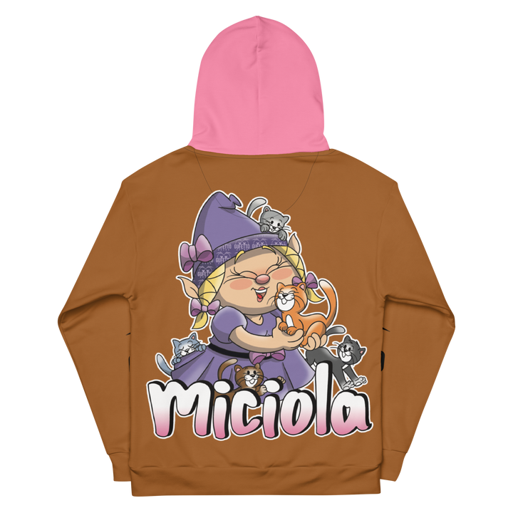 Felpa con cappuccio Uomo/Donna MICIOLA - Gufetto Brand 