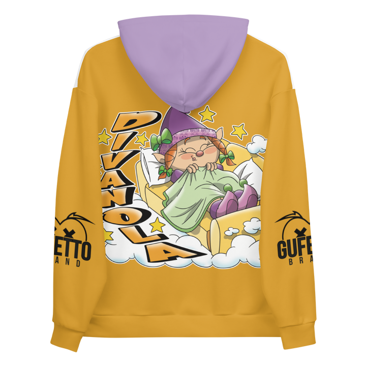 Felpa con cappuccio Uomo/Donna DIVANOLA - Gufetto Brand 