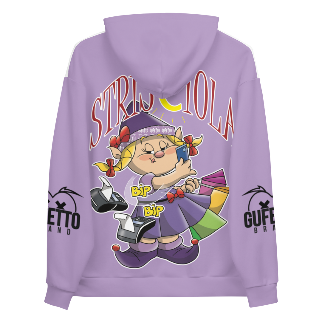 Felpa con cappuccio Uomo/Donna STRISCIOLA - Gufetto Brand 