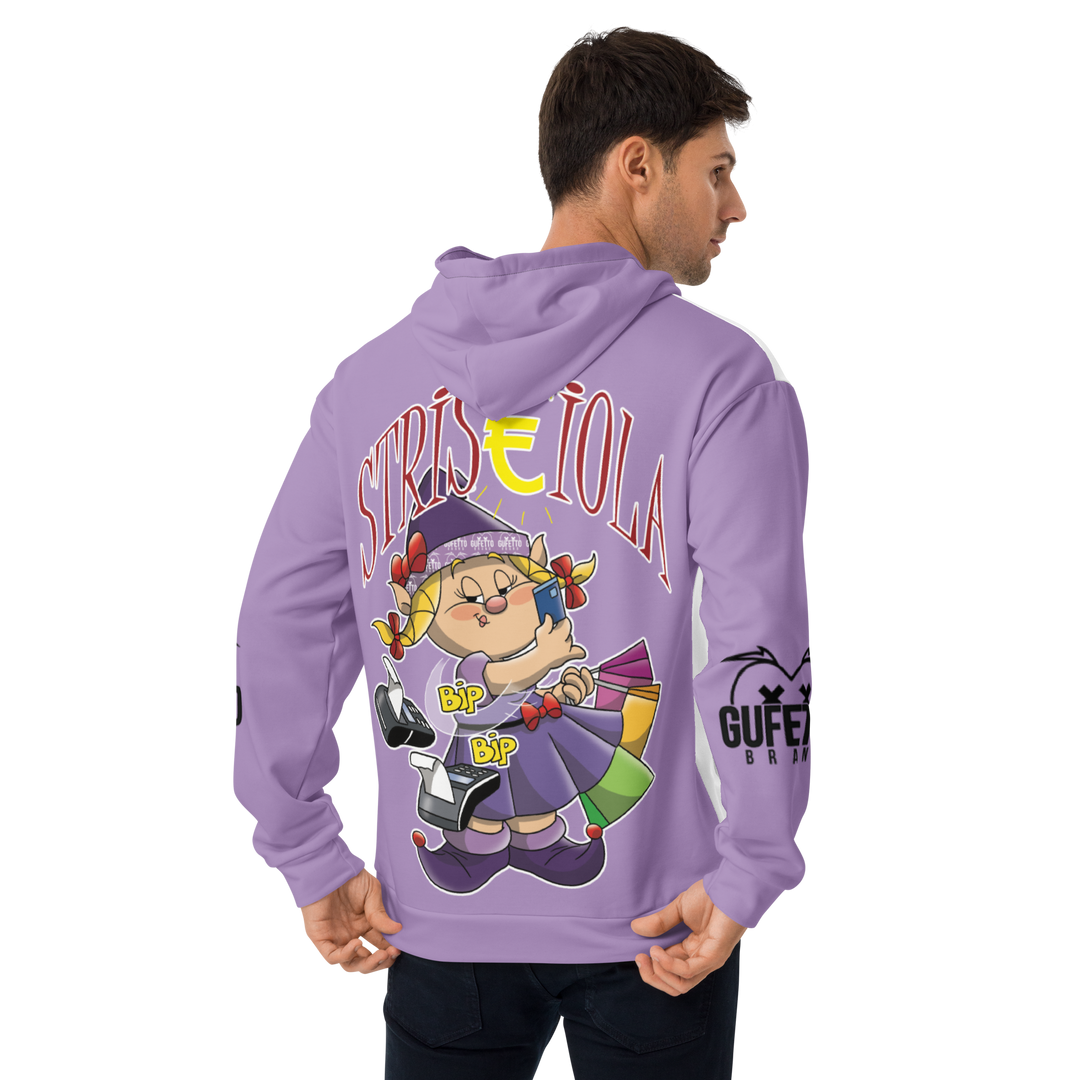 Felpa con cappuccio Uomo/Donna STRISCIOLA - Gufetto Brand 
