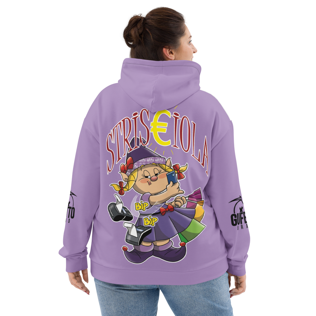 Felpa con cappuccio Uomo/Donna STRISCIOLA - Gufetto Brand 