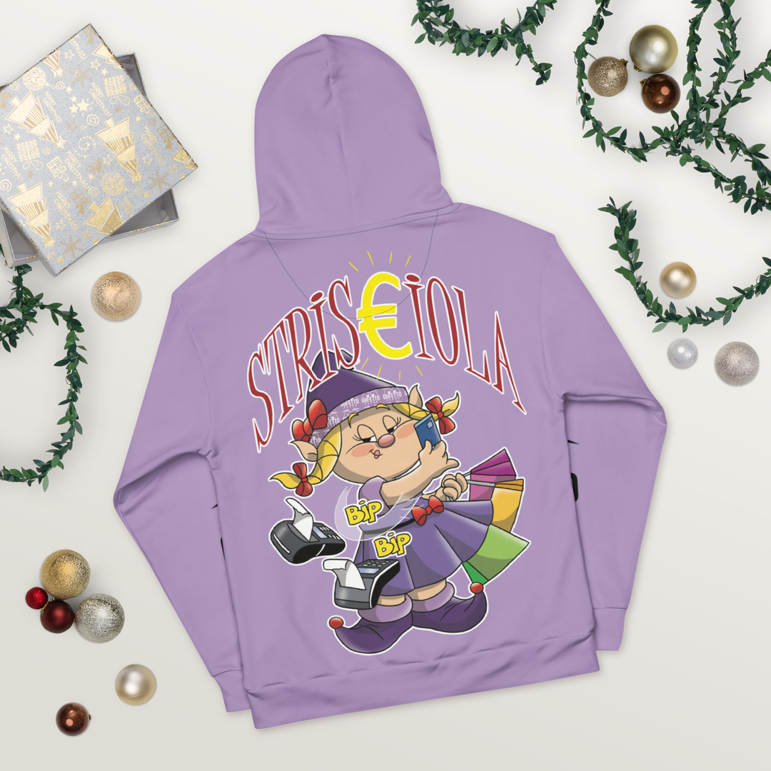 Felpa con cappuccio Uomo/Donna STRISCIOLA - Gufetto Brand 