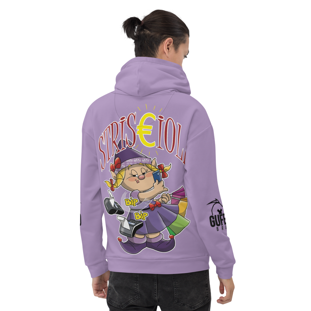 Felpa con cappuccio Uomo/Donna STRISCIOLA - Gufetto Brand 