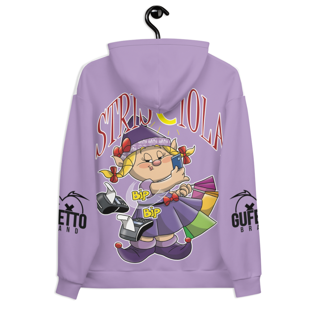 Felpa con cappuccio Uomo/Donna STRISCIOLA - Gufetto Brand 