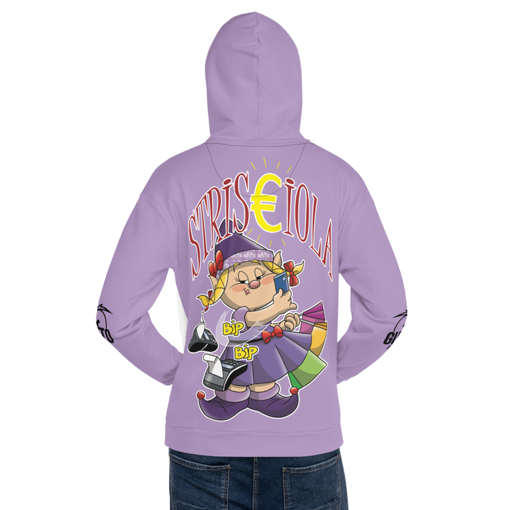 Felpa con cappuccio Uomo/Donna STRISCIOLA - Gufetto Brand 