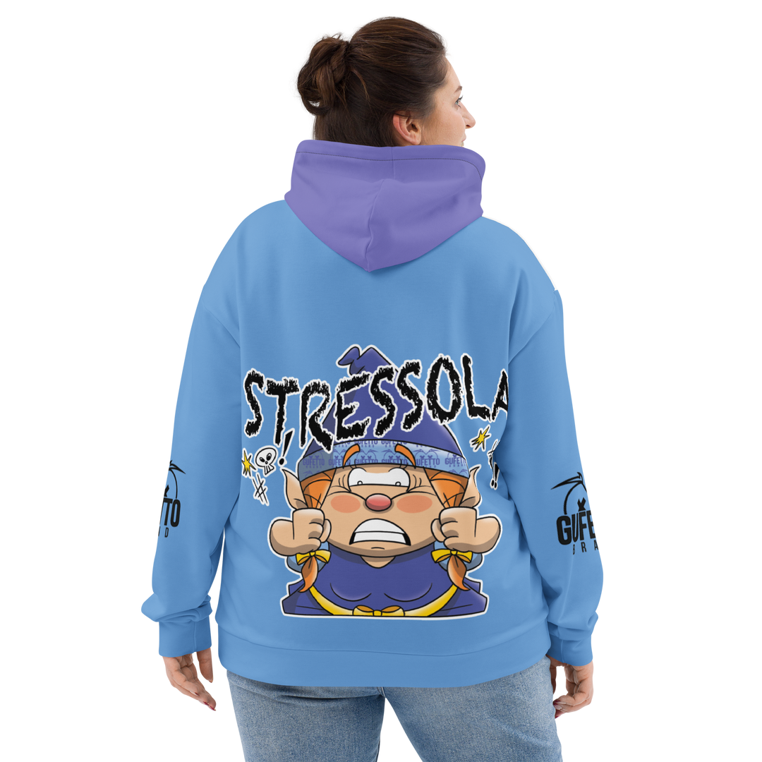 Felpa con cappuccio Uomo/Donna STRESSOLA - Gufetto Brand 