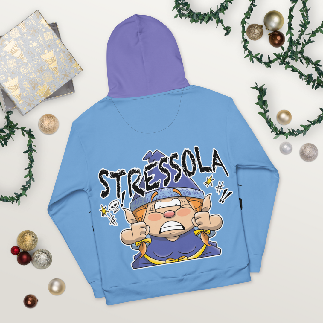 Felpa con cappuccio Uomo/Donna STRESSOLA - Gufetto Brand 