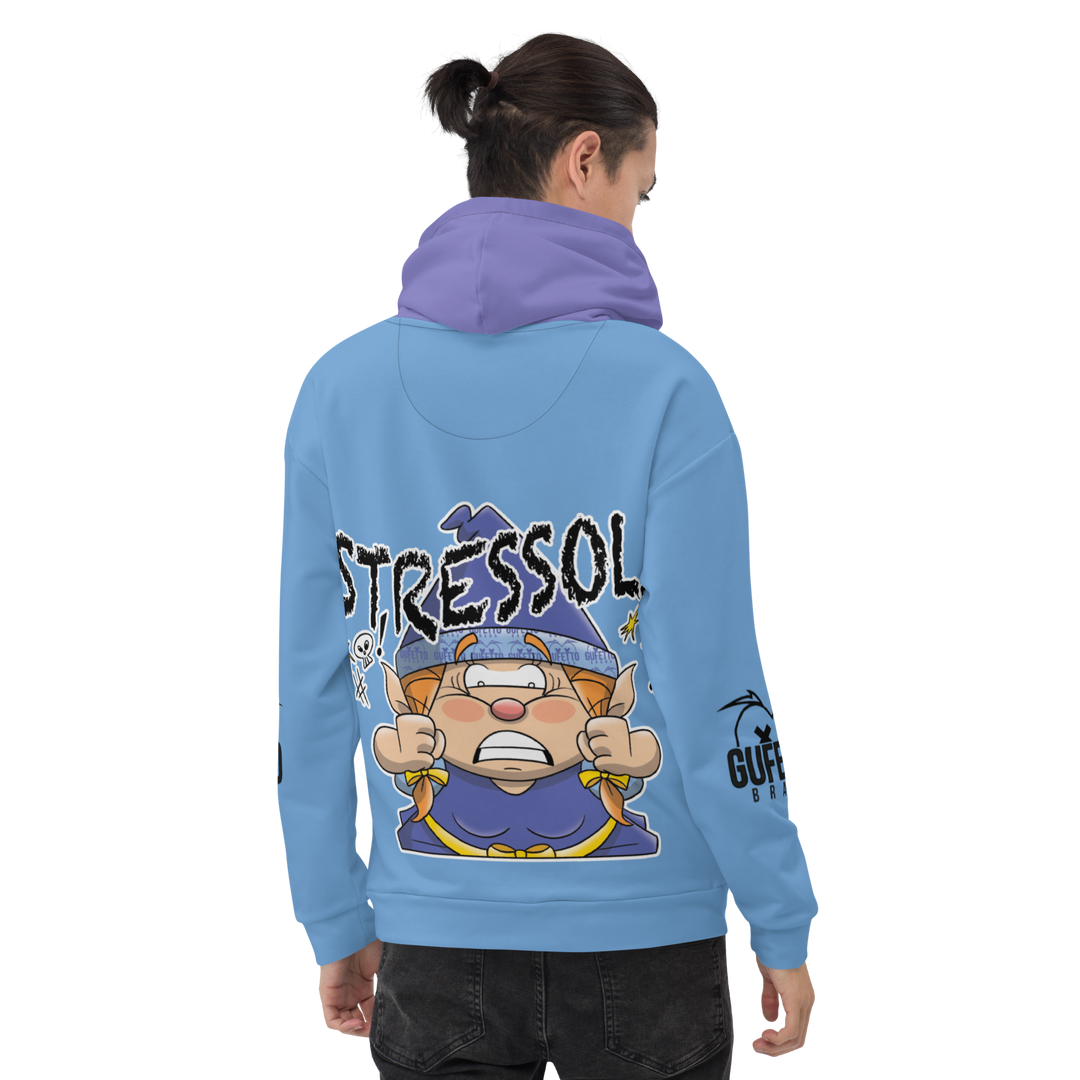 Felpa con cappuccio Uomo/Donna STRESSOLA - Gufetto Brand 